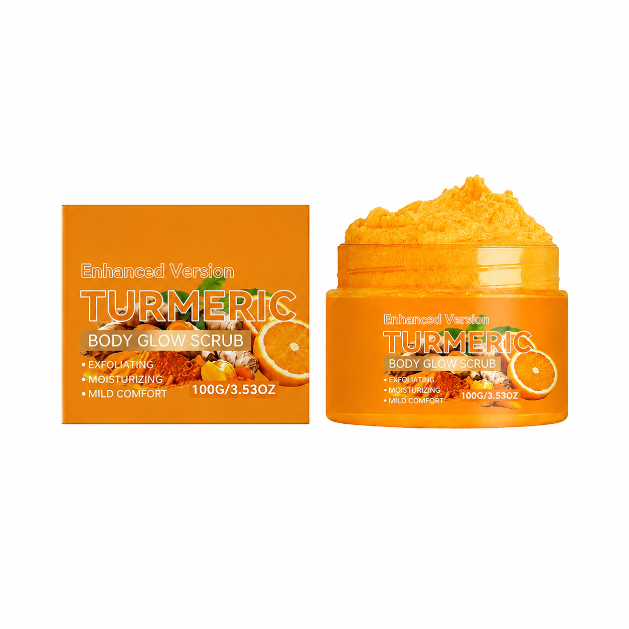 Turmeric Glow Scrub — Buff Away Dull, Rough Skin for a Softer, Smoother-Looking Glow