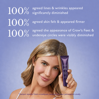 Tinted Firming Eye Gel for Puffiness & Under-Eye Bags, Light–Medium, 0.33 fl oz