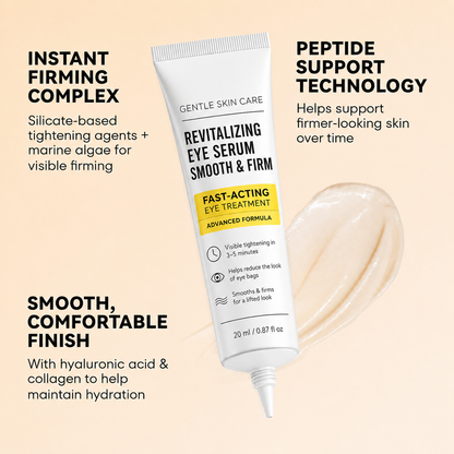 Instant Eye Tightener – Smooths Eye Bags, Puffiness & Fine Lines in 3–5 Minutes, 0.67 oz