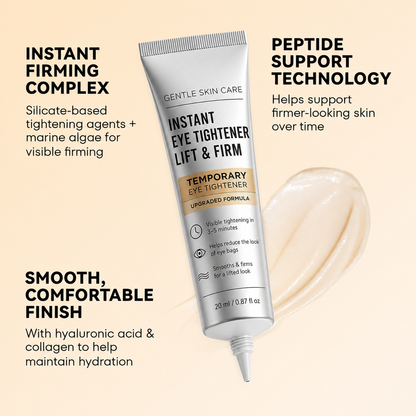 Instant Eye Tightener – Smooths Eye Bags, Puffiness & Fine Lines in 3–5 Minutes, 0.67 oz