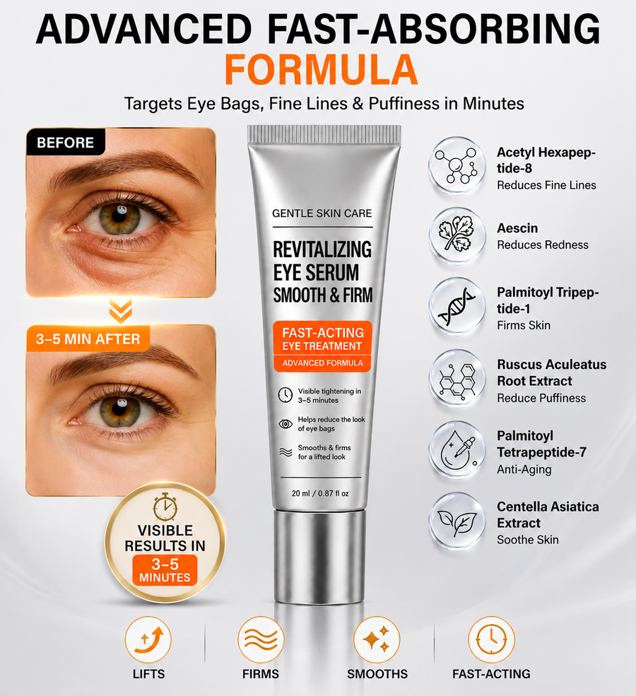 Instant Eye Lift Cream – Smooths Bags & Fine Lines