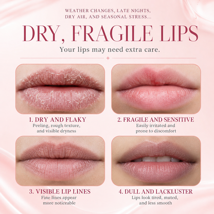Peptide Lip Elixir – Hydrating Glossy Lip Serum for Plump, Smooth & Soft Lips-2PCS